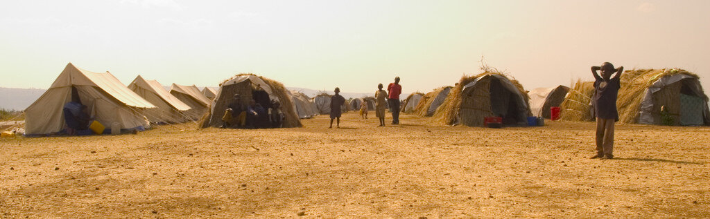 banner - disaster relief and refugees