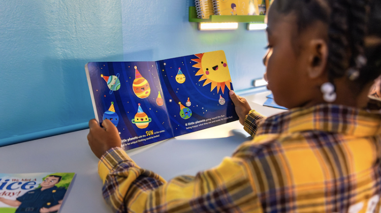 Banner for article Why This L.A. Funder Created a Children’s Library at Men’s Central Jail